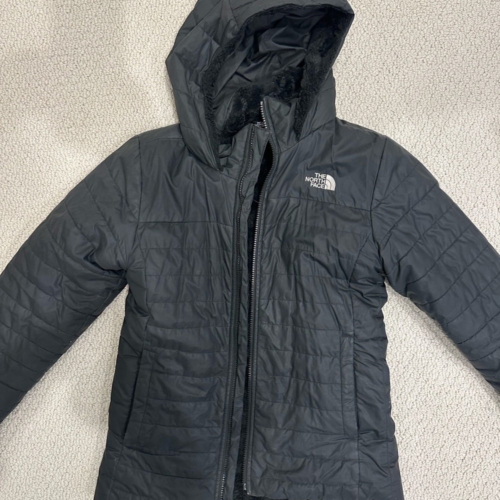 The North Face Black Lined Hooded Jacket